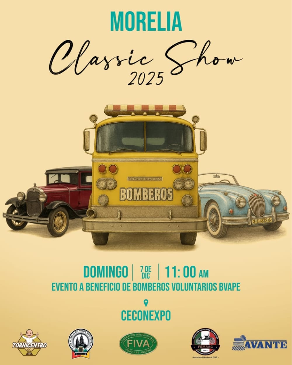 Cartel del Morelia Classic Show.